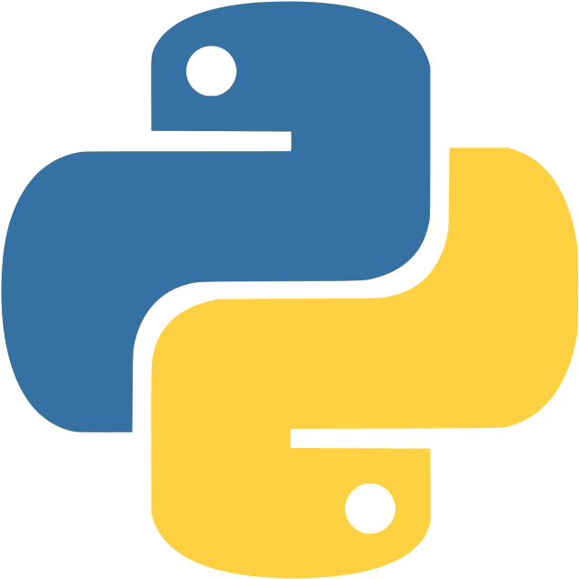 An icon of Python.